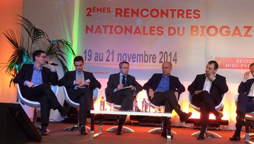 Table Ronde 3 - Lionel LE MAUX au micro - Rencontres nationales sur le biogaz à Toulouse